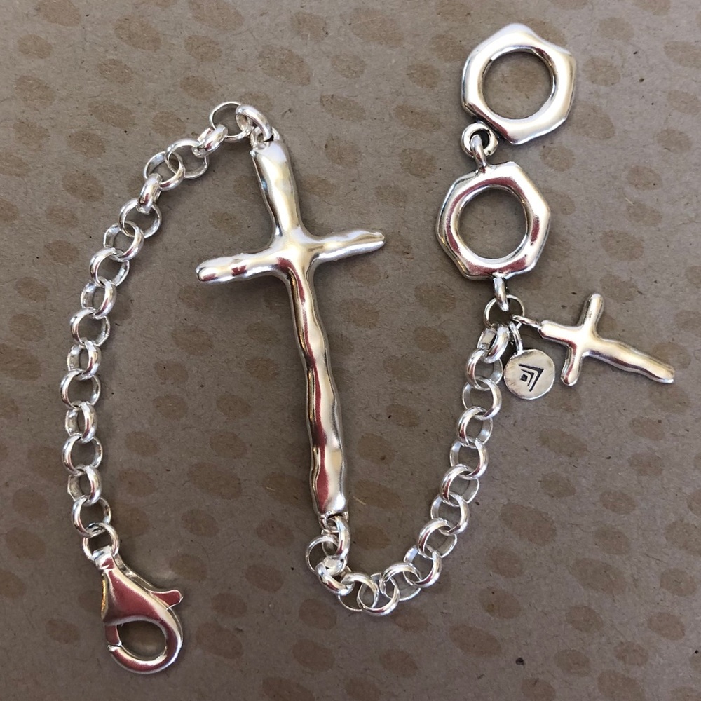 Silpada Cross ‘In Good Faith’ Sterling Silver bracelet BNIB - Picture 3 of 16